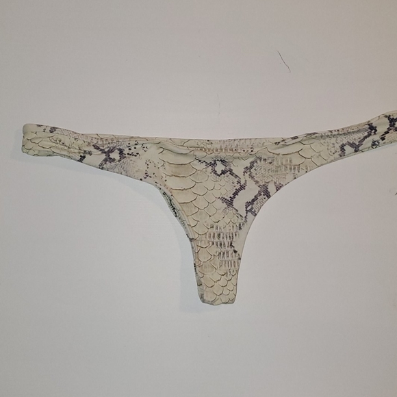 Boys + Arrows Other - Boys+Arrow snakeskin bikini bottom